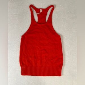 Rachel Roy Angora Rabbit Hair Wool Blend Fuzzy Tank Top Size Small Soft Cozy